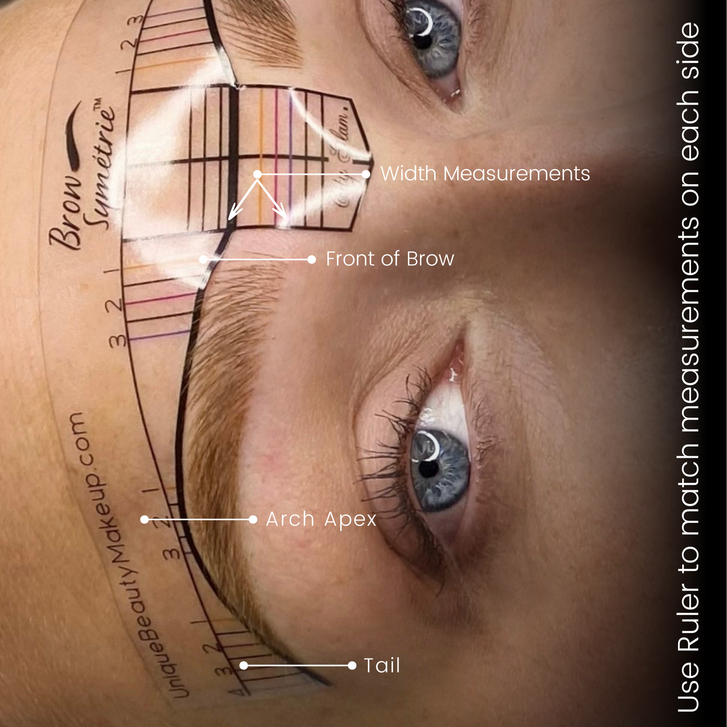 Brow Symétrie Arch Stencil Mini Kit + Basic Course